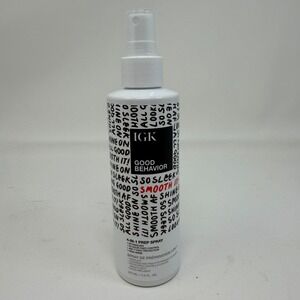 IGK Good Behavior 4-in-1 Prep Spray Detangling Frizz Control Heat Protectant 7oz